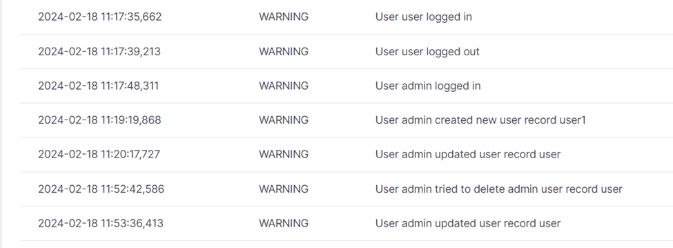 ScanSuite system logs