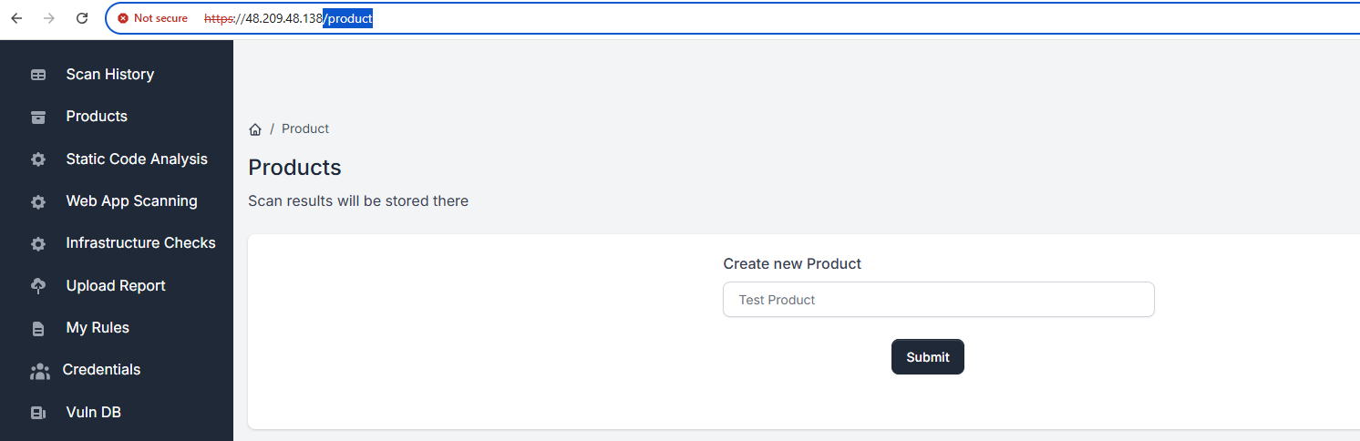 ScanSuite products list