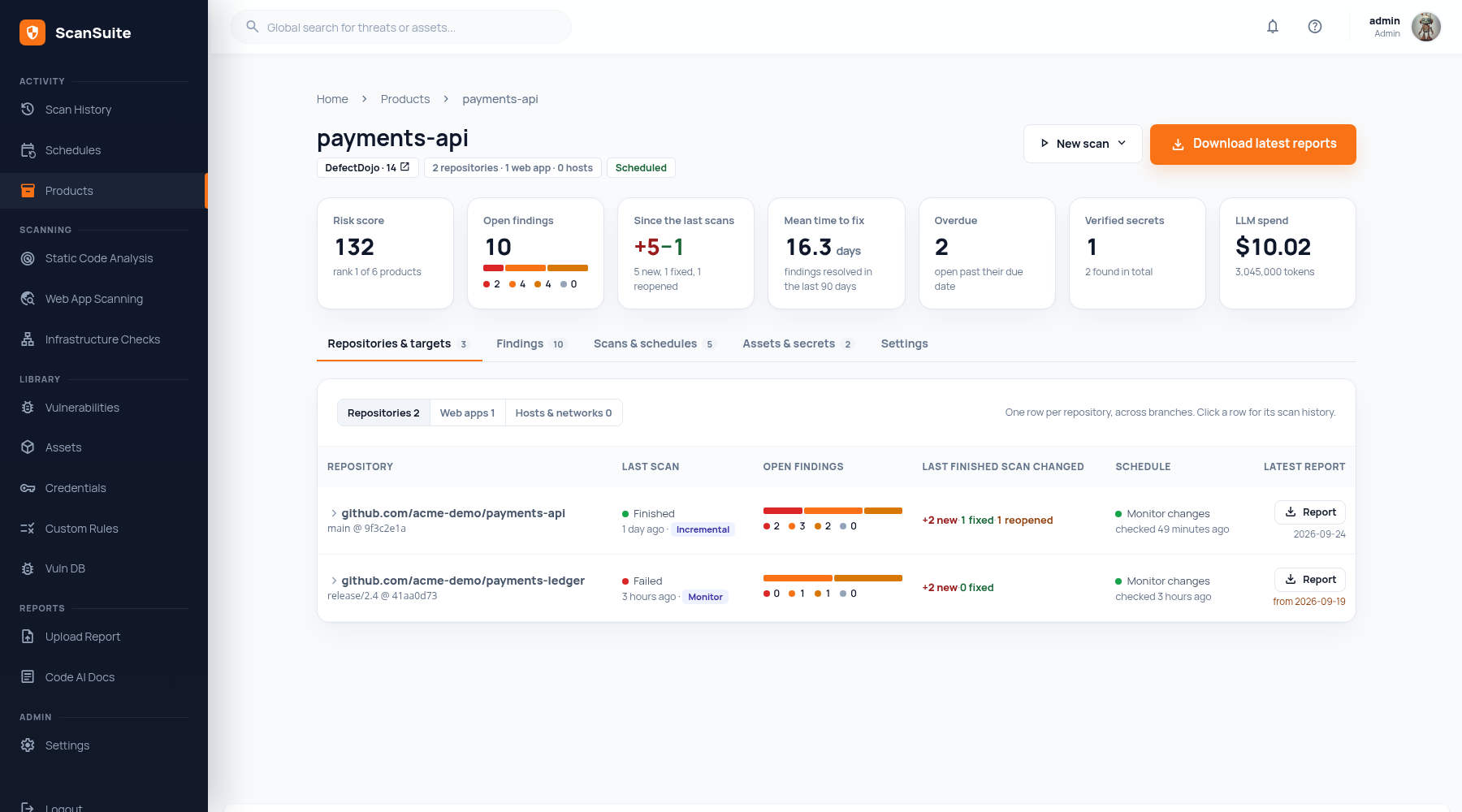 ScanSuite product page