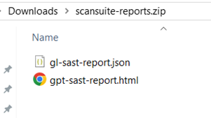 AI SAST HTML report